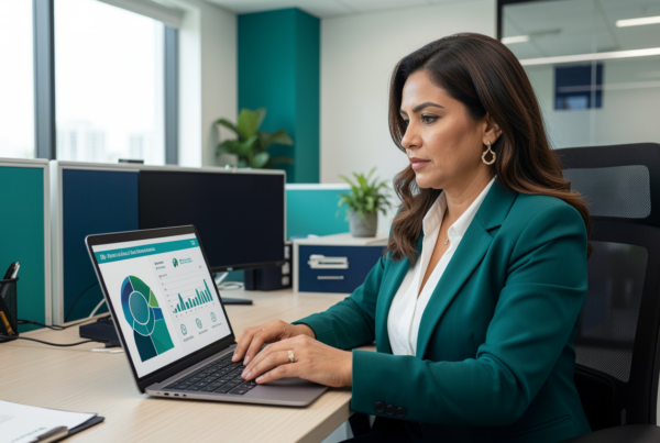 ISO 27001 RRHH datos nómina: profesional revisando seguridad de información de empleados