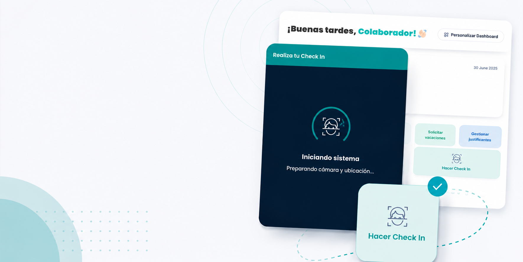Reloj checador digital ABBY para control de asistencia y gestión operativa de Recursos Humanos