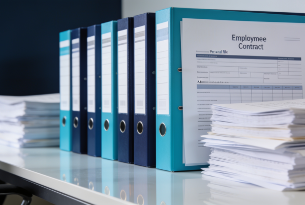 Documentos para una demanda laboral organizados para respaldar decisiones empresariales y reducir riesgos laborales.